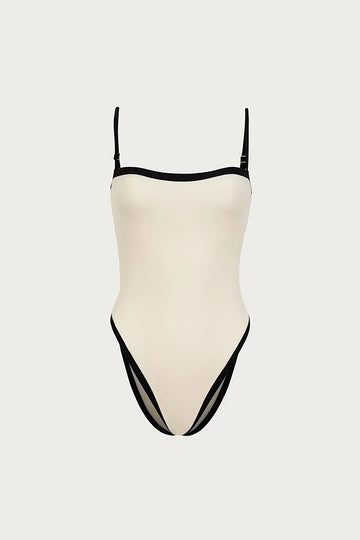 White Tummy Control Shapewear